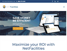 Tablet Screenshot of netfacilities.com